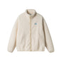 Thickening Stand Collar Olympic Fleece Cotton-padded Coat