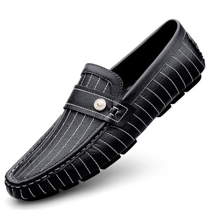 Breathable Men's Casual Leather Shoes