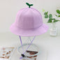Removable Face Shield Baby Fisherman Hat