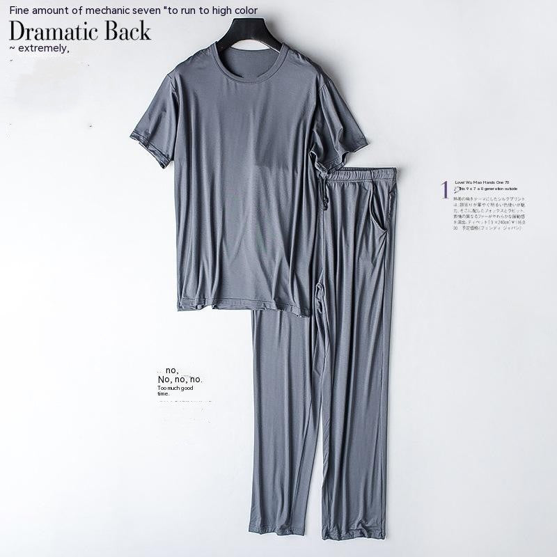 Short-sleeved T-shirt Thin Loose Trousers