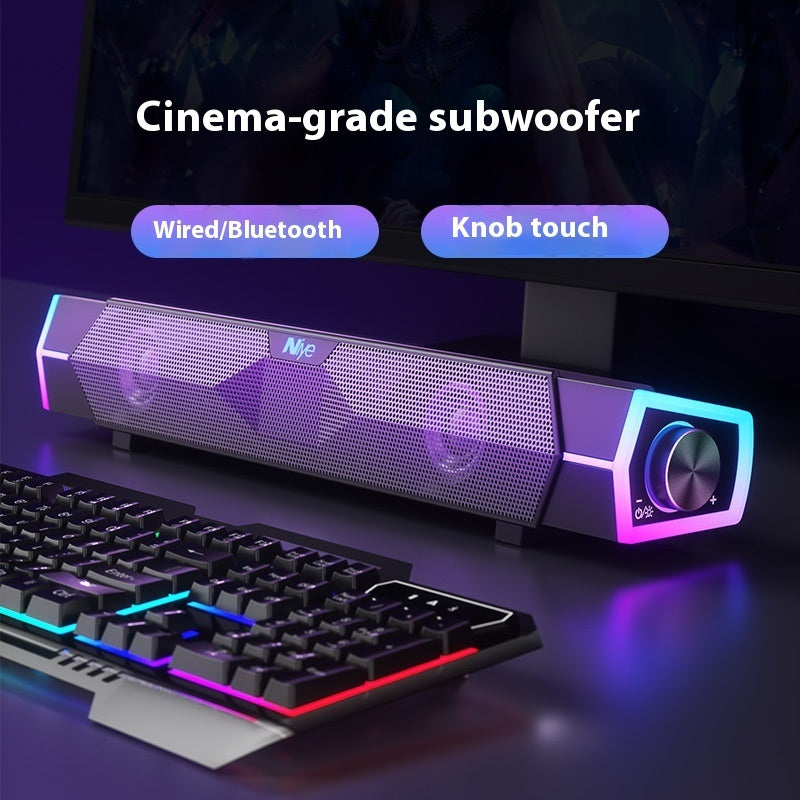 Bluetooth Speaker Dual Speaker Subwoofer Theater Level Surround