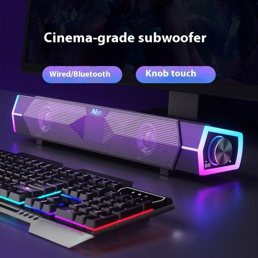 Bluetooth Speaker Dual Speaker Subwoofer Theater Level Surround