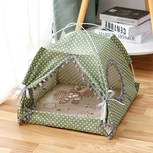 Cozy Haven Cat Tent: The Perfect Enclosed Pet Bed