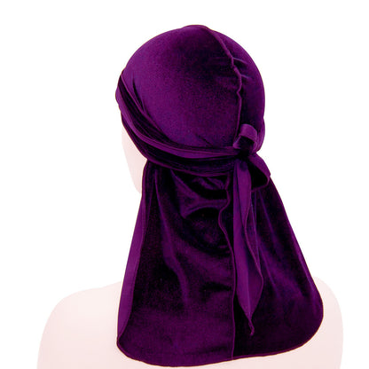 Velvet Long Tail Durag