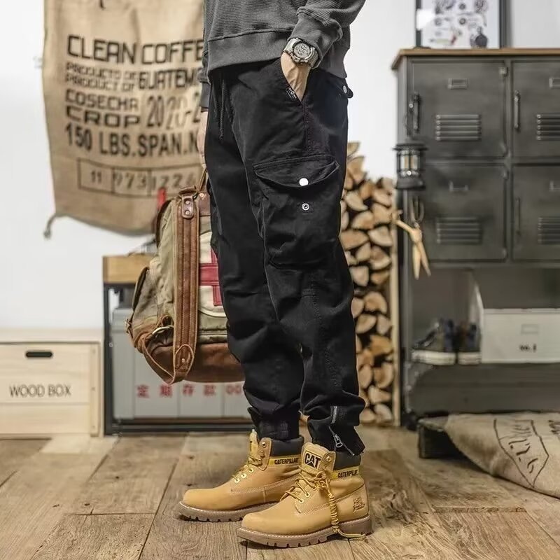 Trendy Casual Jogger Pants Men's Overalls