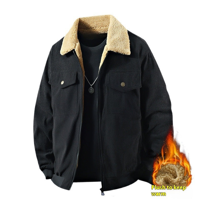 Fleece Corduroy Cotton Jacket