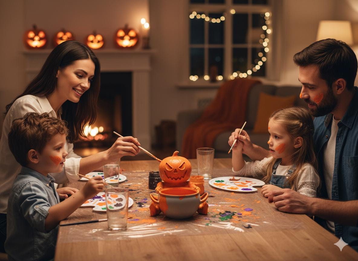 Custom Pumpkin Man Candy Dish – Resin Countertop Halloween Candy Bowl
