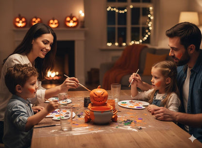 Custom Pumpkin Man Candy Dish – Resin Countertop Halloween Candy Bowl