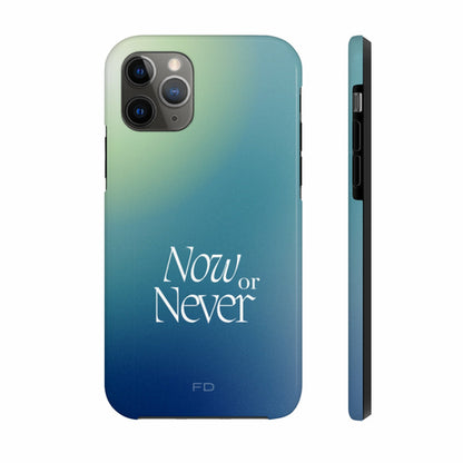 Now or Never Tough Case for iPhone with Wireless Charging
