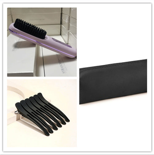 2 In 1 Straight Hair Comb Wireless Hair Straightener Brush Hair Fast