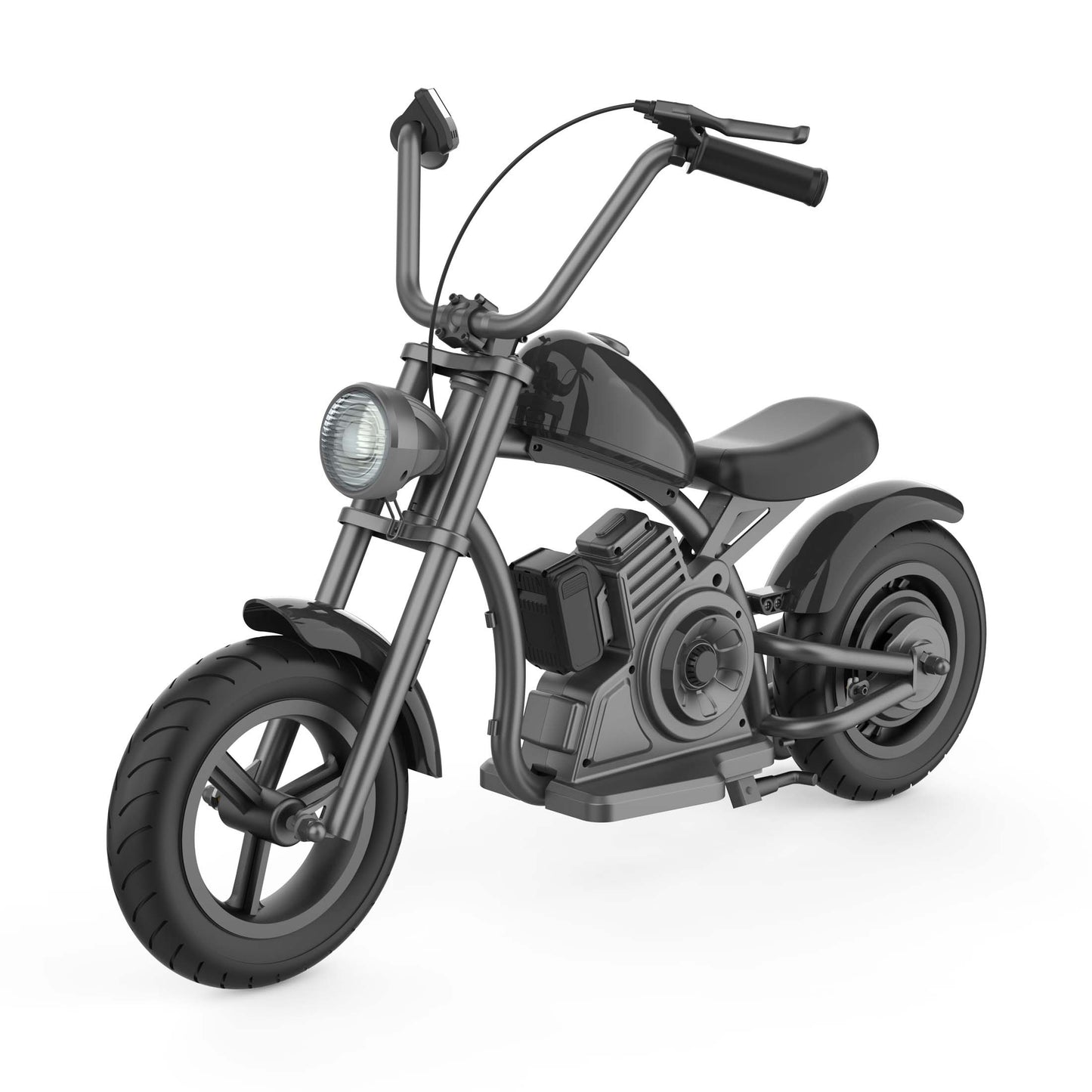 Electric Bike With LED Lights, Motorcycle Sound, Drum Brake, Handbrake
