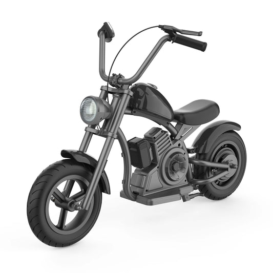 Electric Bike With LED Lights, Motorcycle Sound, Drum Brake, Handbrake