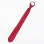 Lazy Zip Tie Men's Business Formal Shirt Accessories Narrow