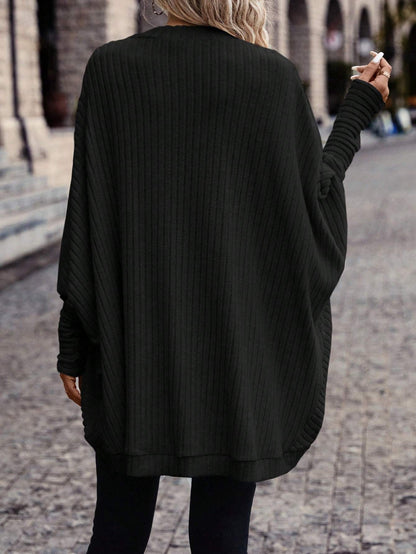 Women Batwing Sleeve Cardigan