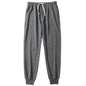 Men's Cotton Sports Casual Pants Drawstring Loose Slimming