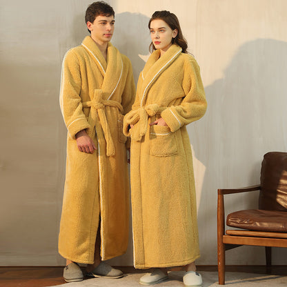 Thickened Cotton Velvet Robe