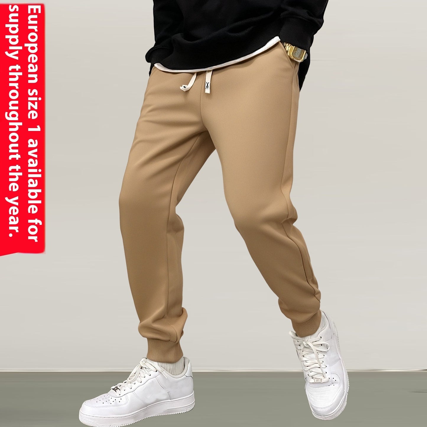 Pants Men Ankle-tied Sweatpants