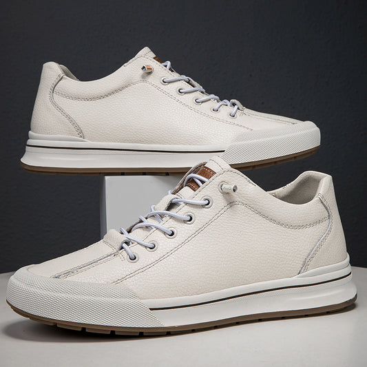 Men's White Shoes Breathable