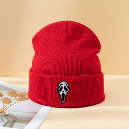 Halloween Ghost Face Skeleton Hat