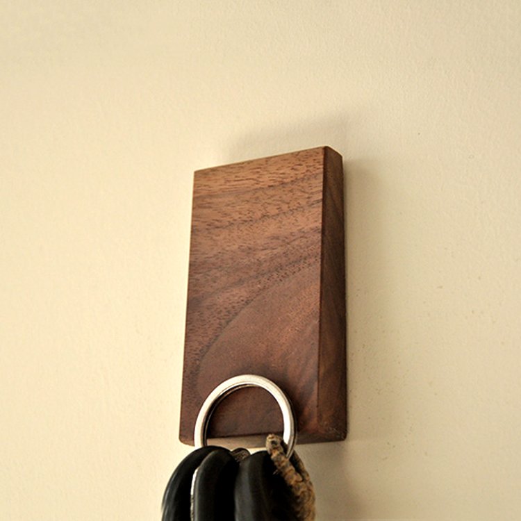 Walnut Magnet Key Holder