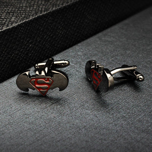 Batman And Superman Cufflinks