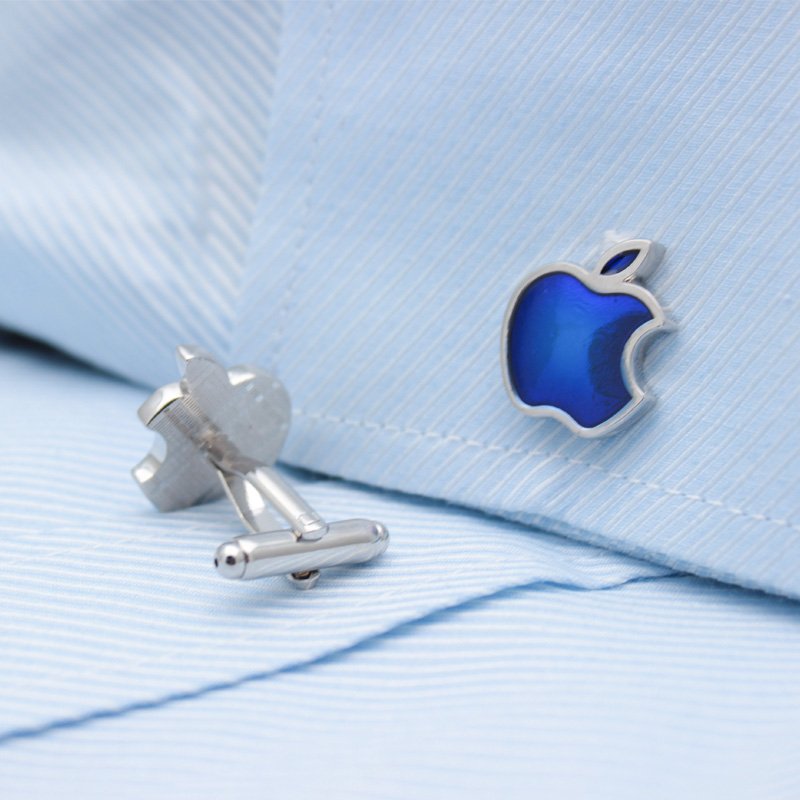 Blue Apple Cufflinks