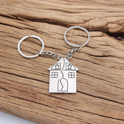 I'm Hers He Is Mine Keychain