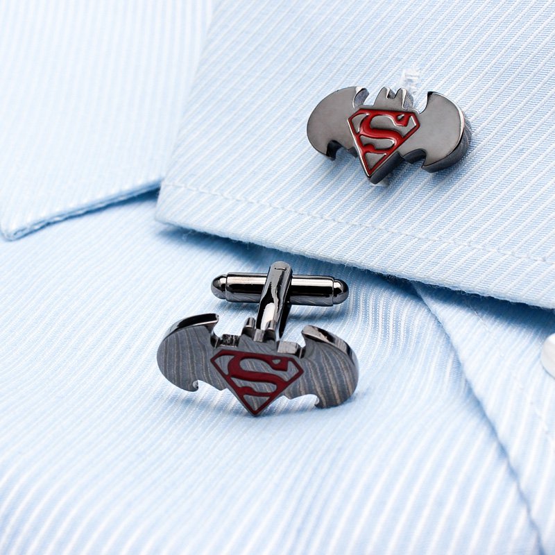 Batman And Superman Cufflinks