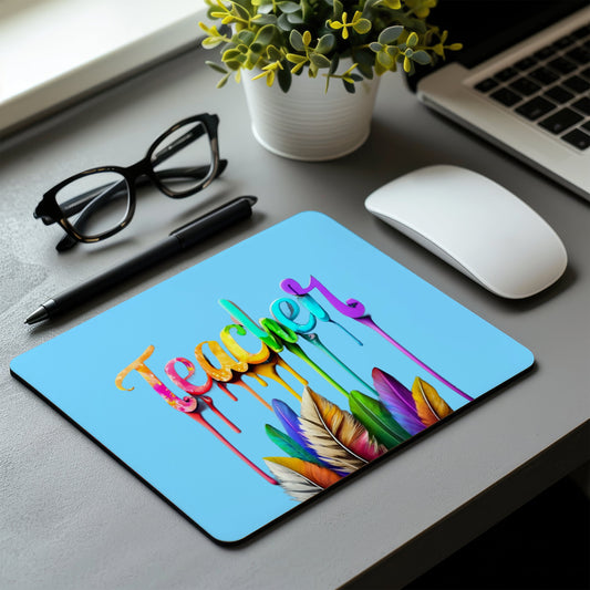 School Teacher Non-Slip Computer Mousepad Mouse Pad