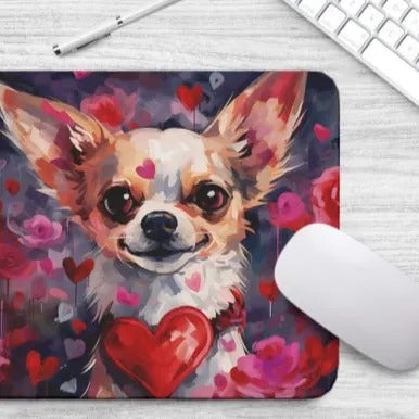 Sweetheart Dog Chihuahua  Non-Slip Rubber Mousepad