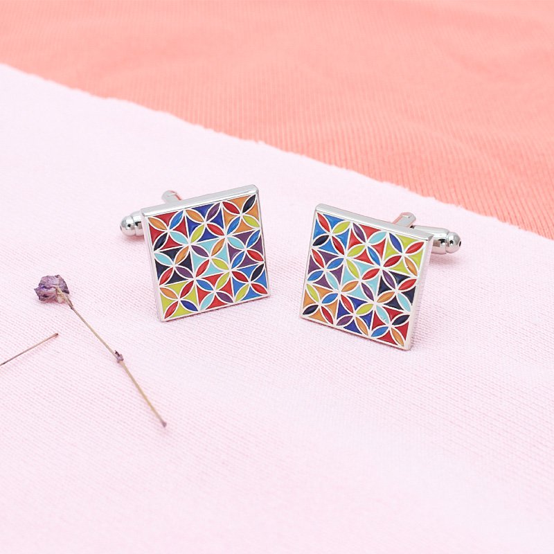 Enamel Art Cufflinks