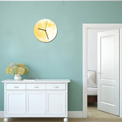 Glow Moon Wall Clock