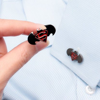 Batman And Superman Cufflinks