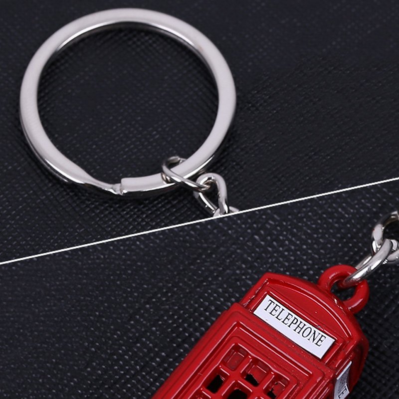 Telephone Booth Keychain