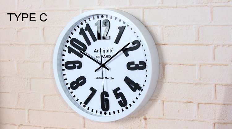 3D Stereoscopic Digital Wall Clock