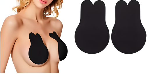 Lift-Up Adhesive Nipple Covers – Invisible Backless Stick-On Bra