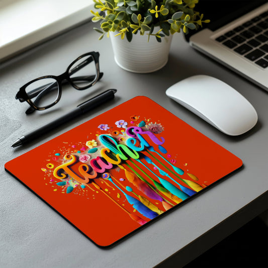 School Teacher Non-Slip Computer Mousepad Mouse Pad