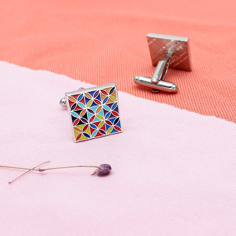 Enamel Art Cufflinks