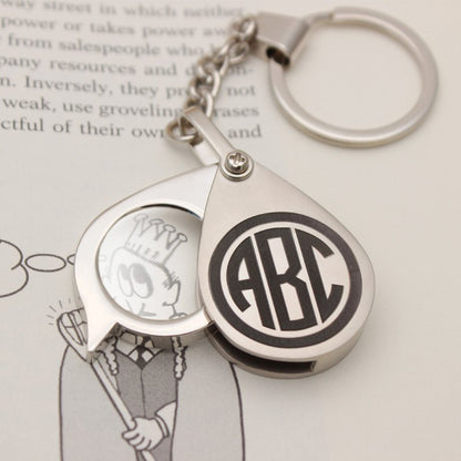 Mini Magnifier Keychain