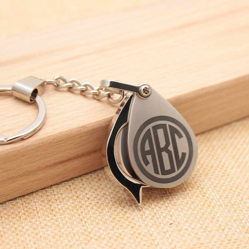 Mini Magnifier Keychain
