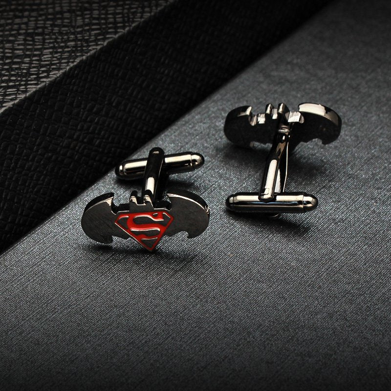 Batman And Superman Cufflinks