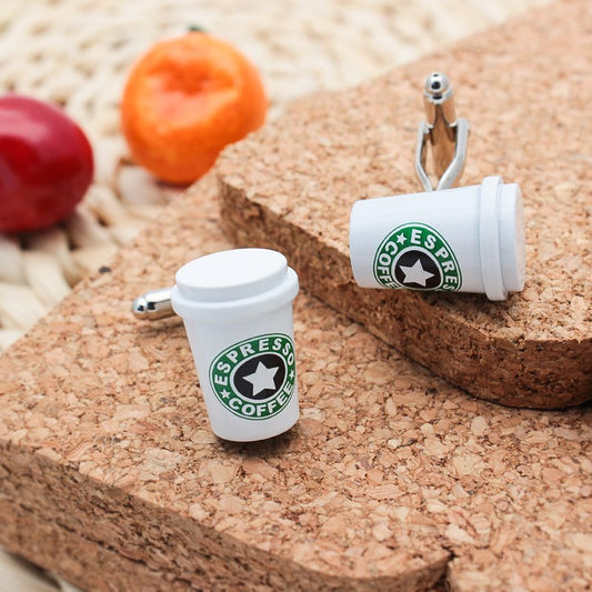 Coffee Cup Cufflinks
