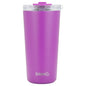 DRINCO®  20oz Insulated Tumbler w/Spill Proof Lid, 2 Straws(Purple)