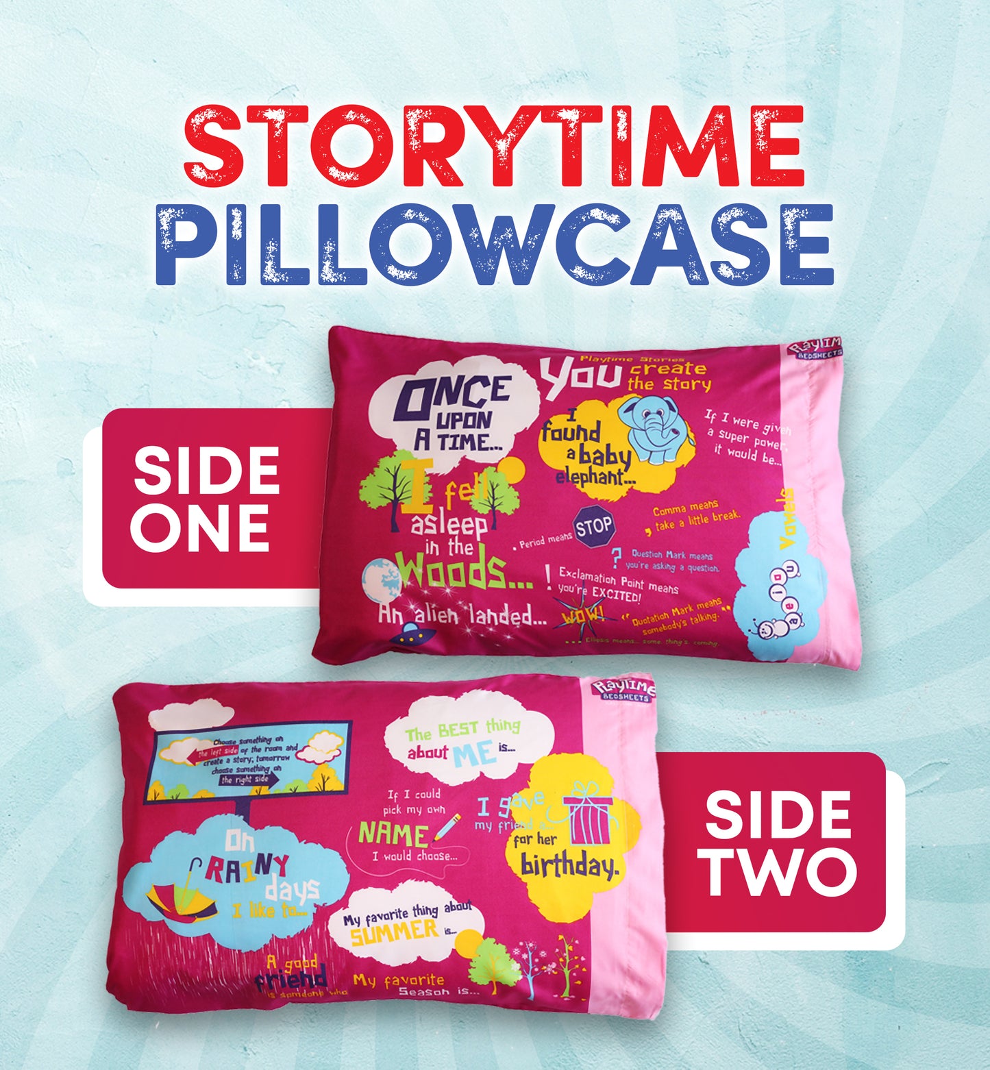 Playtime Bed Sheets Twin Set! Over 65 Fun Interactive Games.
