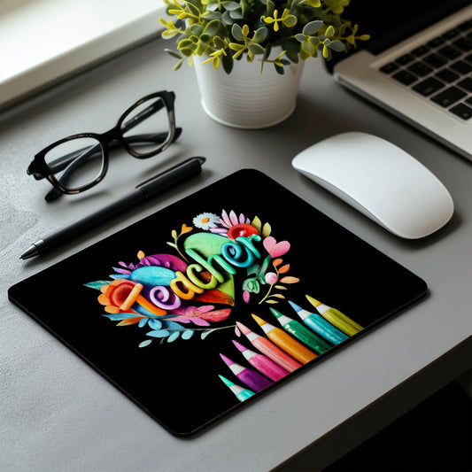 School Teacher Non-Slip Computer Mousepad Mouse Pad