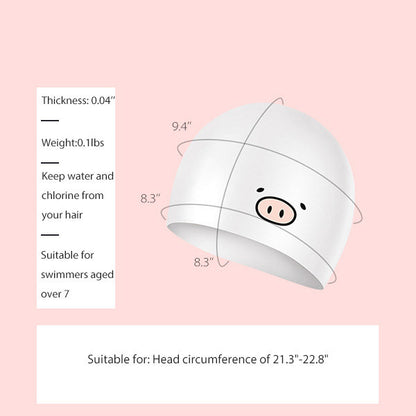 Pig Swim Cap