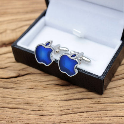 Blue Apple Cufflinks