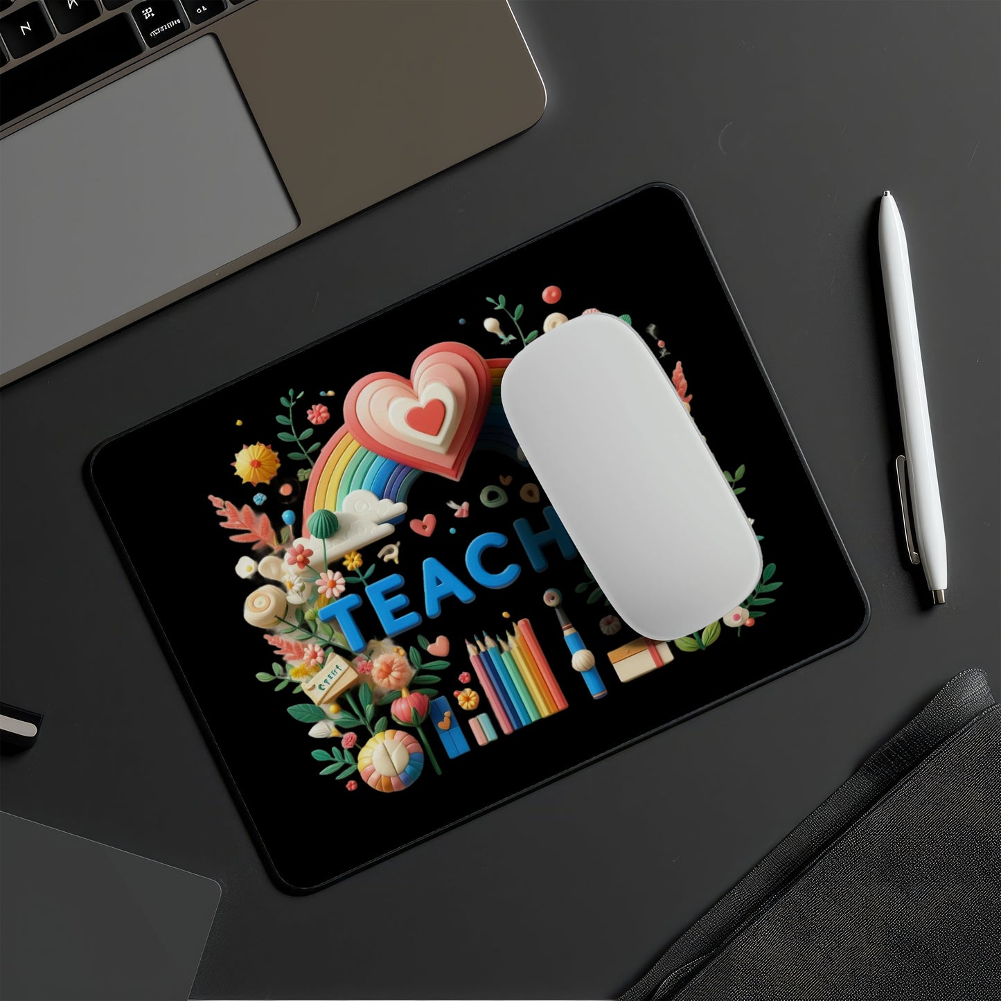 School Teacher Non-Slip Computer Mousepad Mouse Pad