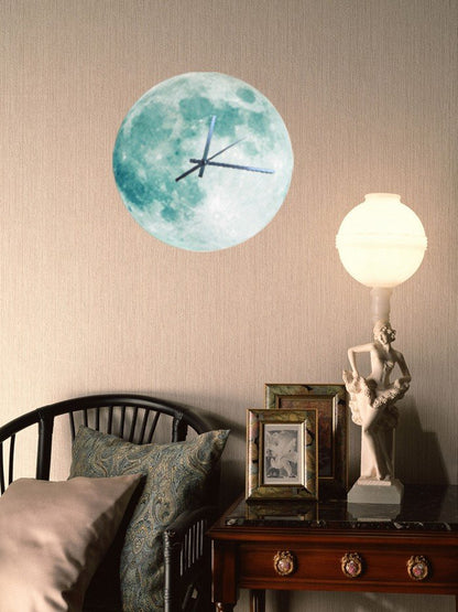Glow Moon Wall Clock