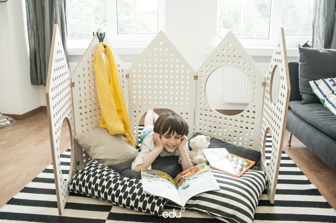 edu2 Sensory Kids Playhouse for Imaginative Play